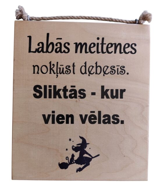 Koka dekors "Labās meitenes"