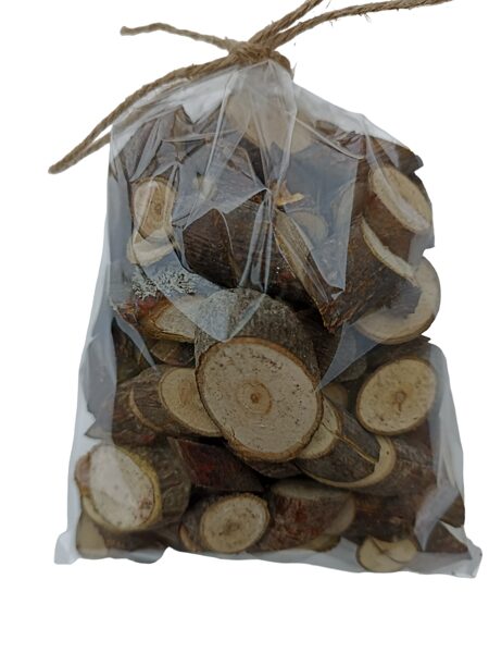 Kaltēti zaru gabaliņi maisiņā, 100 gb